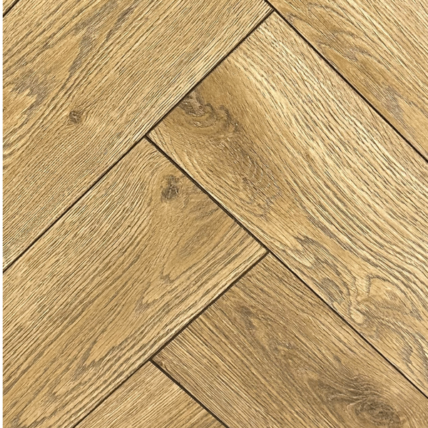 Solid Plus Herringbone Praline Oak
